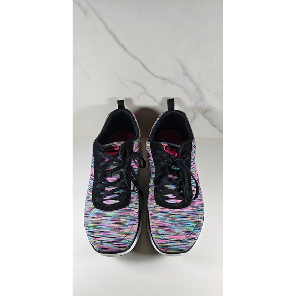 Skechers Flex Appeal 4.0 Vivid Spirit Multicolor Walking Sneakers - Picture 4 of 7